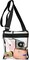 Clear Bag for Stadium Events | Small Clear Purses for Women Stadium Crossbody under 12x6x12 Concert, Festival, Games Approved
